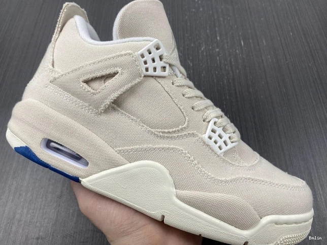Bmlin Jordan 4 Retro Blank Canvas DQ4909-100 (W) 0718